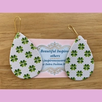 Shamrocks Light Weight Faux Leath..