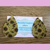 Sunflower Design Light Weight Fau..