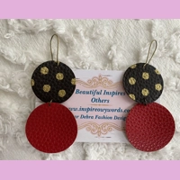 Round circle polka dotted light W..