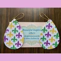 Saints Mardi Gras Light Weight Fa..