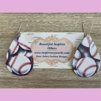 Baseball light Weight faux leathe..