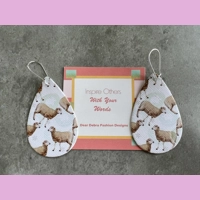 Sheep light weight faux leather d..