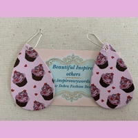 Cupcakes Light Weight Faux Leathe..