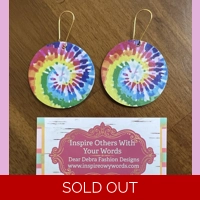 Tie dye light Weight faux leather..