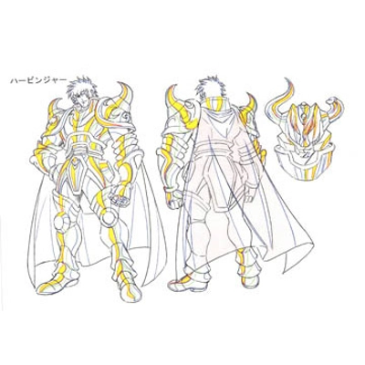 Saint Seiya Omega settei bulk pack