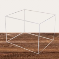 Transparent Dust Cover for DIY Doll house