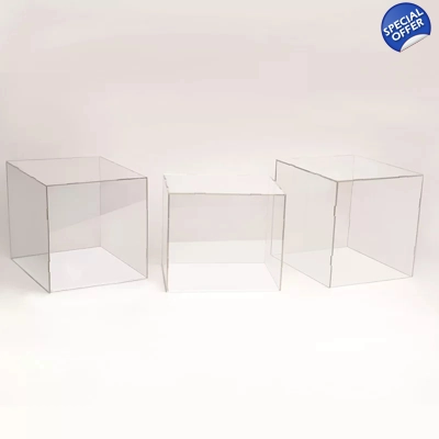 Transparent Dust Cover for DIY Doll house