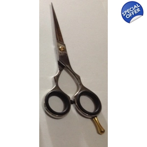 Hair Dressing scissors angled. M106 6