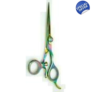 Titanium Hair dressing scissors Adjustable thumb - swivel 519