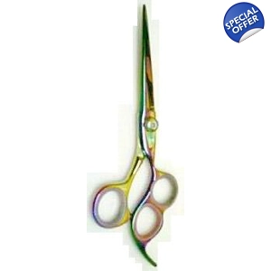 Titanium Hair dressing scissors Adjustable thumb - swivel 521