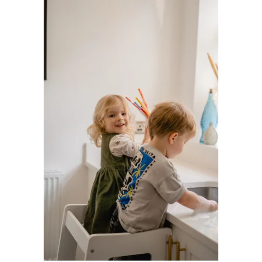 Reusable Straws in hot soapy water