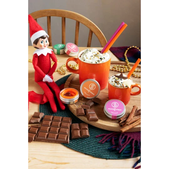 REUSABLE SILICONE STRAW GIFT SET - ULTIMATE