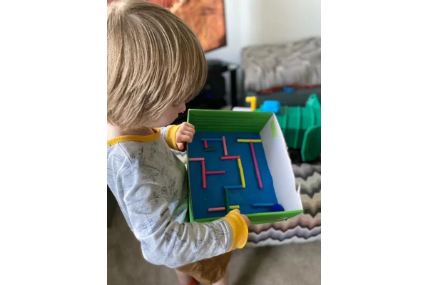 Fun activities using silicone straws
