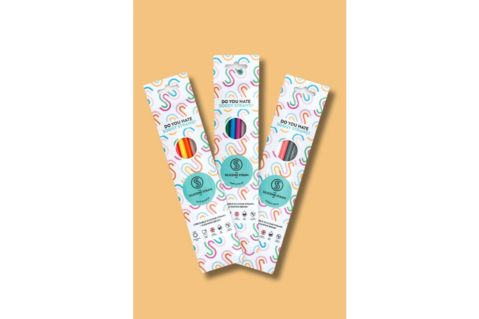 Colourful Straw 3 Pack