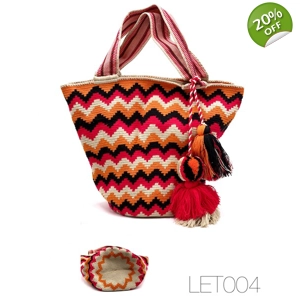 Zipped Wayuu Tote-XL