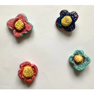 Florita brooches