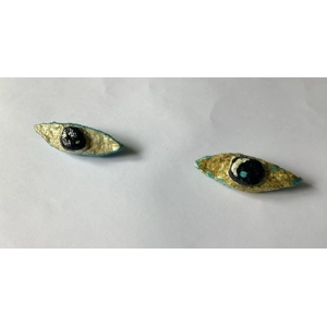 Eye brooches