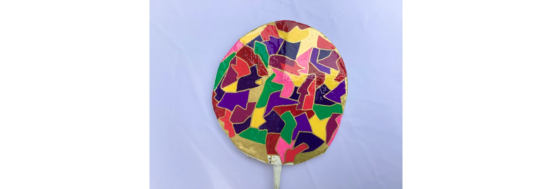 Circus prop (balance prop) made of cardboard