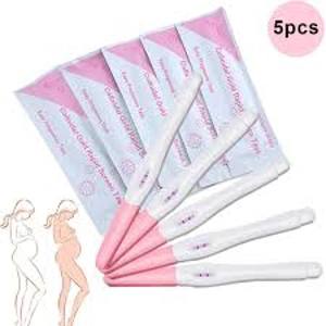Pregnancy Test Sticks: Early Detection & Reliable - 5 Count - Accurate Results in Minutes - Easy to