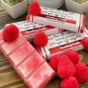 Strawberry Vanilla Fragrance Wax Melt Snap Bar