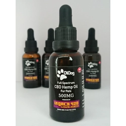 500mg Full Spectrum CBD Hemp Oil for Pets