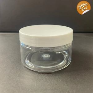 100ml Wide Neck Screw Top Jar & 70mm White Screw Cap