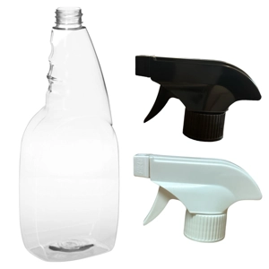 750ml Clear PET 30% PCR Trigger Spray Bottle