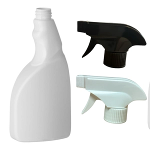 500ml White HDPE 30% PCR Trigger Spray Bottle
