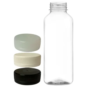 500ml Juice Bottles Square shape with 38mm Neck