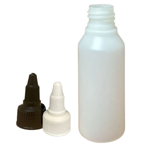 50ml HDPE Bottles with Twist Caps