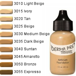 Airbrush Cosmetics Base Colors