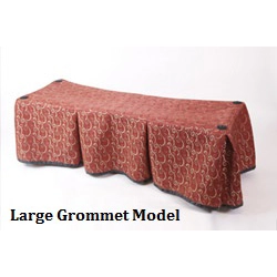 Frameless Church Truck Drapes _ Patterned