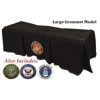 Frameless Church Truck Drapes  _  Honor and Service