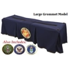 Frameless Church Truck Drapes  _  Honor and Service