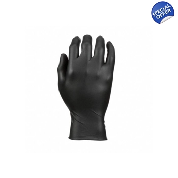 GLOVES - Nitrile 4 Mil - Black