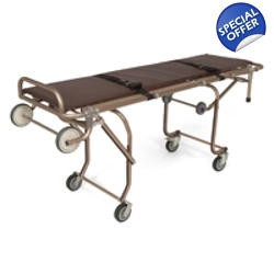 Mortuary Cot - JUNKIN Single-Person Oversized Mortuary Cot 900-lbs