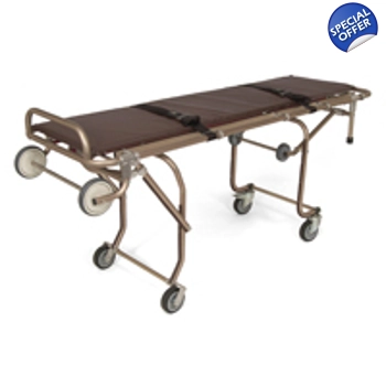 Mortuary Cot - JUNKIN Single-Person Regular and OverSize Mortuary Cot 650-lbs