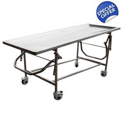 Embalming Table  -  Regency Multi-Level Embalming Table