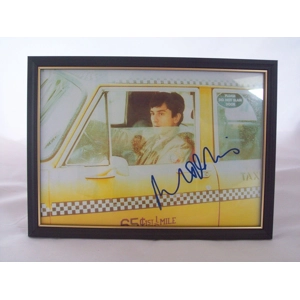 Taxi Driver Signed Print & Frame - a4