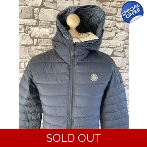 Men’s Pretty Green Quilted Barker jacket