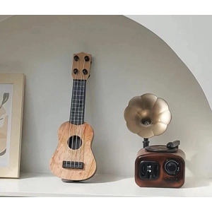 Miniature Decorative Guitar With Stand
