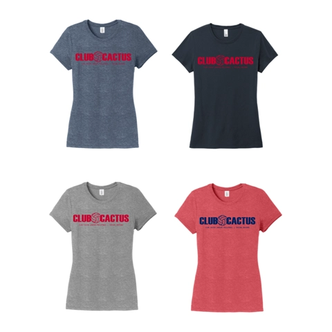 Club Cactus Ladies Triblend T