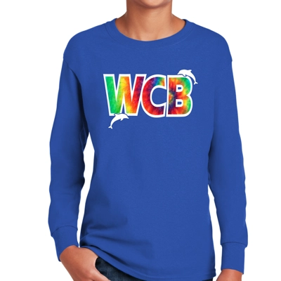 Long Sleeve Royal Blue Tee Youth or Adult Long Sleeve Royal Blue Tee Youth or Adult