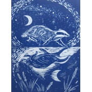 Spirit Badger - Artist Proof