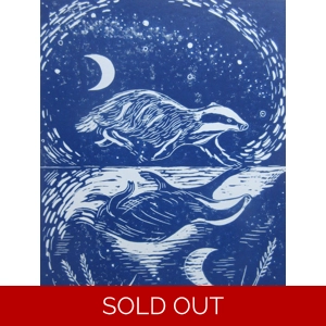 Spirit Badger - Artist Proof