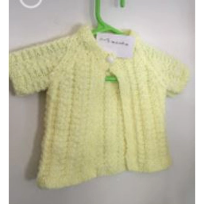 Lemon Cardigan with 3/4 Sleeves