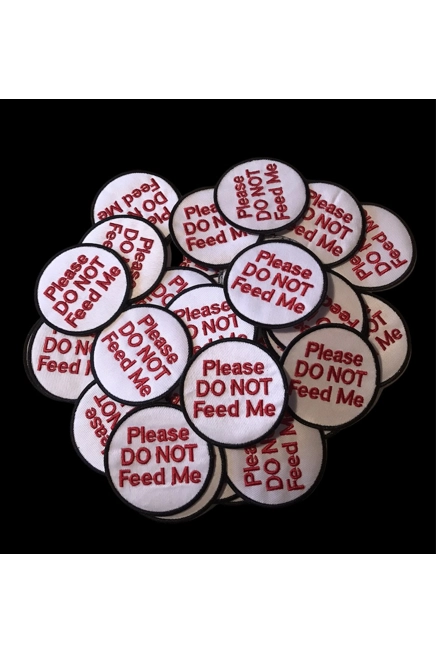 2 x Embroidered Badges 