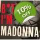 Madonna Bitch I'm Madonna  Promo Card Madonna Bitch I'm Madonna  Promo Card