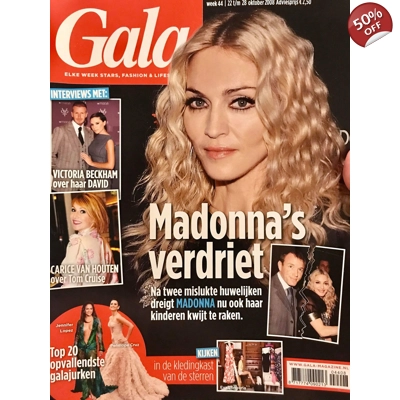 Madonna Gala Magazine Madonna Gala Magazine