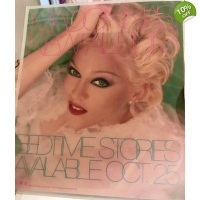 Madonna Bedtime Story Store Display Standee